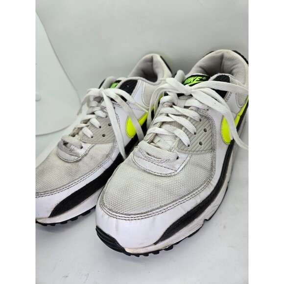Nike Air Max 90 Shoes Men\'s 9 White Green Volt Athletic Retro Lifestyle Sneakers main image 6